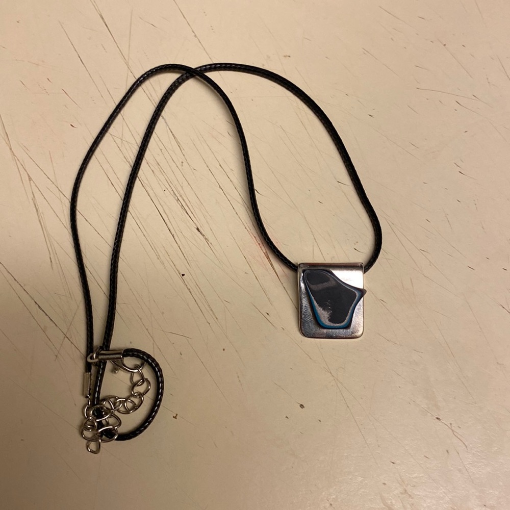 Fordite necklace